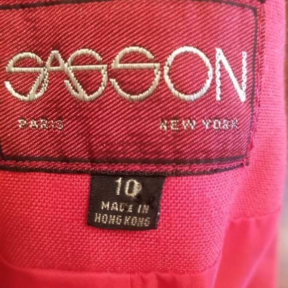 Vintage 1980's SASSON Paris New York blazer - Picture 5 of 5